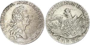 1 Thaler Königreich Preußen (1701-1918) Silber Friedrich II. (Preußen) (1712 – 1786)