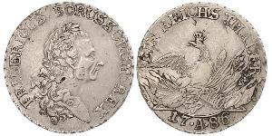 1 Thaler Königreich Preußen (1701-1918) Silber Friedrich II. (Preußen) (1712 – 1786)