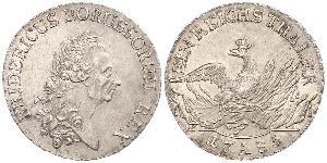 1 Thaler Königreich Preußen (1701-1918) Silber Friedrich II. (Preußen) (1712 – 1786)