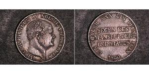 1 Thaler Königreich Preußen (1701-1918) Silber Friedrich Wilhelm IV. (1795 - 1861)