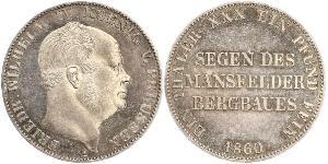 1 Thaler Königreich Preußen (1701-1918) Silber Friedrich Wilhelm IV. (1795 - 1861)
