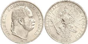 1 Thaler Königreich Preußen (1701-1918) Silber Wilhelm I, German Emperor (1797-1888)