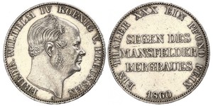 1 Thaler Königreich Preußen (1701-1918) Silber Friedrich Wilhelm IV. (1795 - 1861)