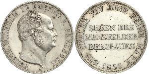 1 Thaler Königreich Preußen (1701-1918) Silber Friedrich Wilhelm IV. (1795 - 1861)