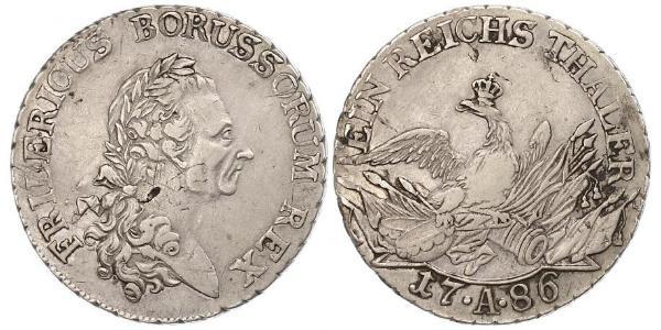 1 Thaler Königreich Preußen (1701-1918) Silber Friedrich II. (Preußen) (1712 – 1786)