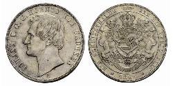 1 Thaler Königreich Sachsen (1806 - 1918) Silber Johann (Sachsen)