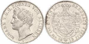 1 Thaler Königreich Sachsen (1806 - 1918) Silber Johann (Sachsen)