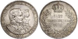 1 Thaler Königreich Sachsen (1806 - 1918) Silber Johann (Sachsen)