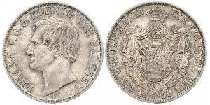1 Thaler Königreich Sachsen (1806 - 1918) Silber Johann (Sachsen)