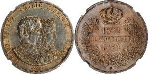 1 Thaler Königreich Sachsen (1806 - 1918) Silber Johann (Sachsen)