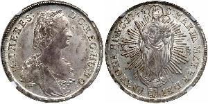 1 Thaler Königreich Ungarn (1000-1918) Silber Maria Theresa of Austria (1717 - 1780)