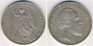 1 Thaler Königreich Württemberg (1806-1918) Silber Karl (Württemberg)