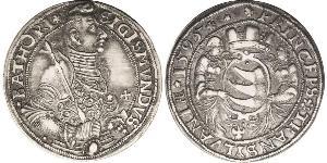 1 Thaler Principality of Transylvania (1571-1711) Silber Sigismund Báthory, von Siebenbürgen (1572 -1613)