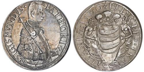 1 Thaler Principality of Transylvania (1571-1711) Silber Sigismund Báthory, von Siebenbürgen (1572 -1613)