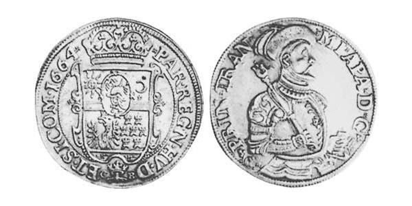 1 Thaler Principality of Transylvania (1571-1711) Silber 