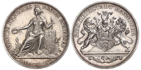 1 Thaler Provinz Hannover (1868 - 1946) Silber 