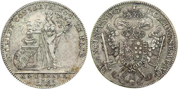 1 Thaler Reichsstadt Nürnberg (1219 - 1806) Silber 