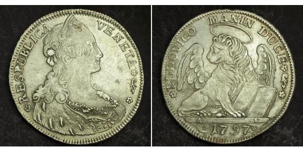 1 Thaler Republik Venedig (697—1797) / Italian city-states Silber 
