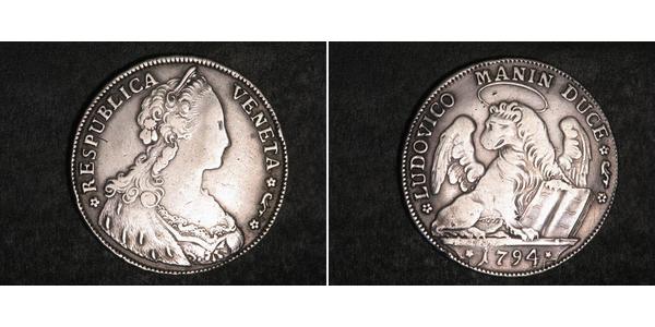 1 Thaler Republik Venedig (697—1797) / Italian city-states Silber 