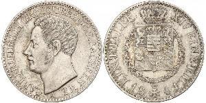 1 Thaler Sachsen-Weimar-Eisenach (1809 - 1918) Silber Carl Friedrich (Sachsen-Weimar-Eisenach)