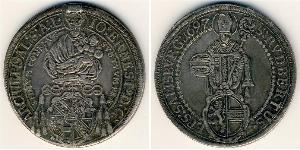 1 Thaler Salzburg Silber 