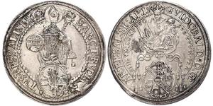 1 Thaler Salzburg Silber 