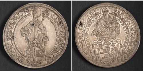 1 Thaler Salzburg Silber 