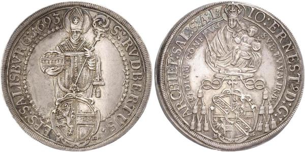 1 Thaler Salzburg Silber 