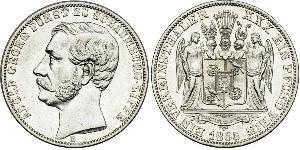 1 Thaler Schaumburg-Lippe (1643 - 1918) Silber Adolf I. Georg (Schaumburg-Lippe)