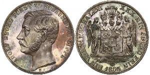 1 Thaler Schaumburg-Lippe (1643 - 1918) Silber Adolf I. Georg (Schaumburg-Lippe)