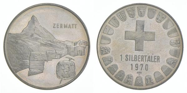 1 Thaler Schweiz Silber 