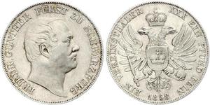 1 Thaler States of Germany Silber 