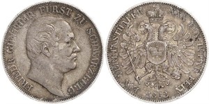 1 Thaler States of Germany Silber 