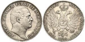 1 Thaler States of Germany Silber 