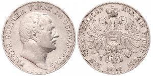 1 Thaler States of Germany Silber 