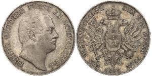 1 Thaler States of Germany Silber 