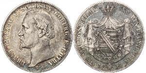 1 Thaler States of Germany Silber 