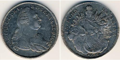 1 Thaler States of Germany Silber 