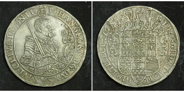 1 Thaler States of Germany Silber 