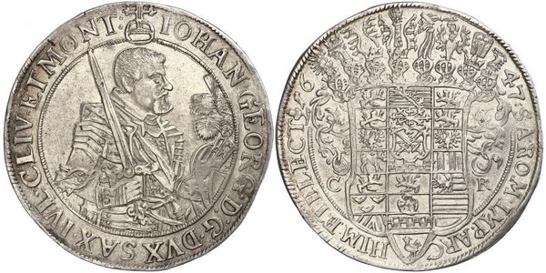 1 Thaler States of Germany Silber 