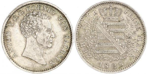 1 Thaler States of Germany Silber 