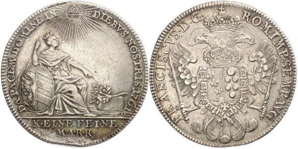 1 Thaler States of Germany Silber 