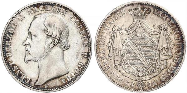 1 Thaler States of Germany Silber 