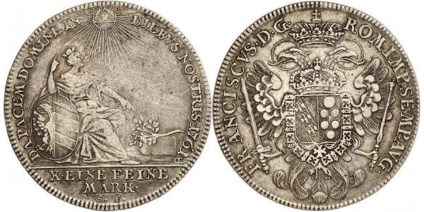 1 Thaler States of Germany Silber 