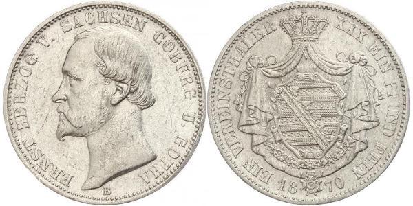 1 Thaler States of Germany Silber 