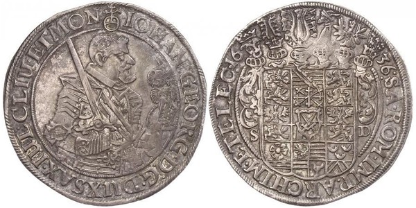 1 Thaler States of Germany Silber 