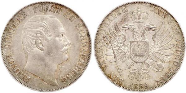1 Thaler States of Germany Silber 