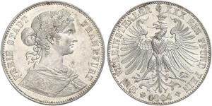 1 Thaler States of Germany / Deutschland Silber 