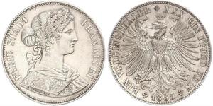 1 Thaler States of Germany / Deutschland Silber 