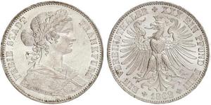 1 Thaler States of Germany / Deutschland Silber 